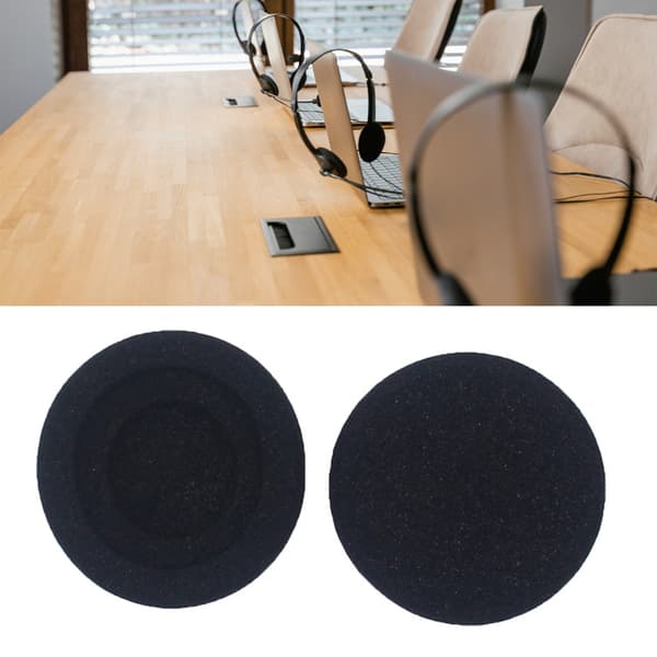 Fleksible skumøreputer kompatible for Evolve20 20se 30 30II 40 65 headset