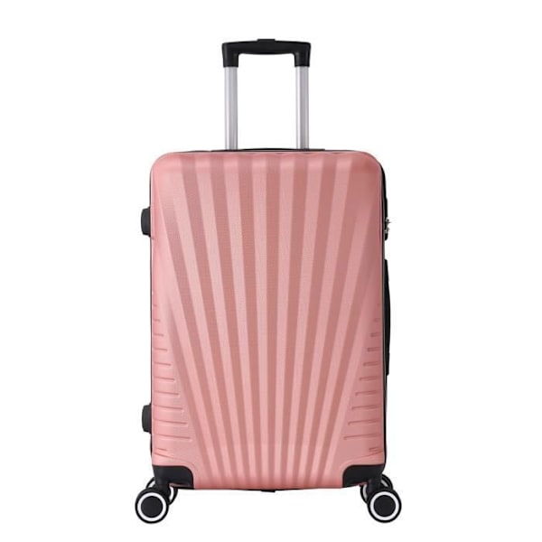 Medium resväska 4 hjul 65cm ABS Rose Gold - Elegans - Trolley ADC Rose guld