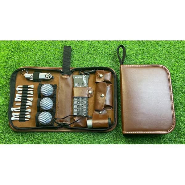 Golfgaver til mænd og kvinder, golftilbehør, golftasker - Brun