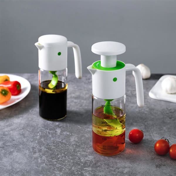 Vinägrettskakare - GRANDSALEY - 300 ml - Vattentät - Glas & ABS - Diskmaskinssäker