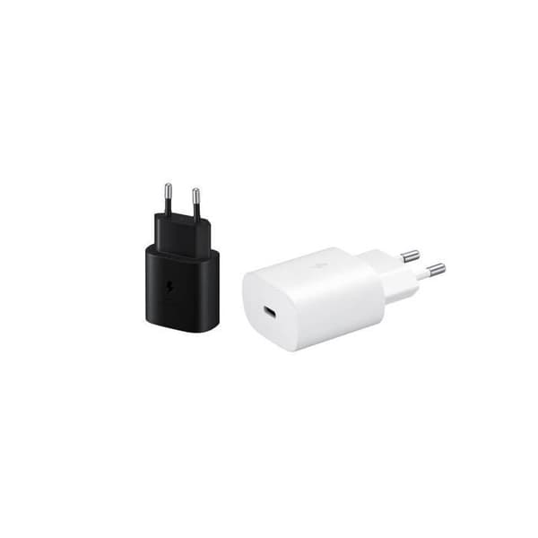 USB-C oplader, ultra-hurtig 25 W vægadapter, USB-C til USB adapter, hurtig oplader