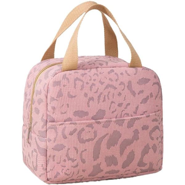 Mini kylväska - GRANDSALEY - Mini kylväska 6 L - Rosa - Lätt och hopfällbar - Aluminiumfoder Ros