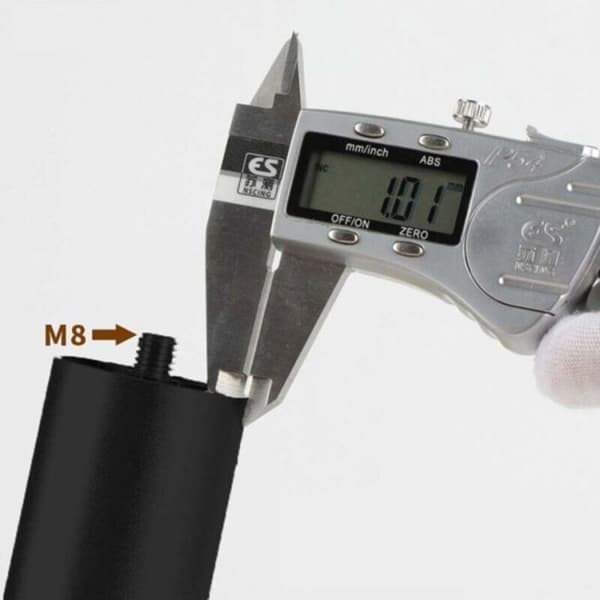 Justerbare møbelben, justerbare bordben, erstatningsmøbelben til sovesofa, stol, sort – 10 cm