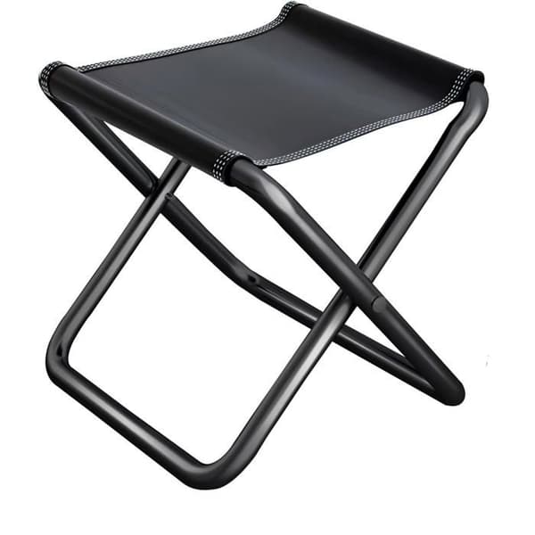 Bærbar sammenklappelig taburet, let camping taburet, med opbevaringspose, mini sammenklappelig taburet