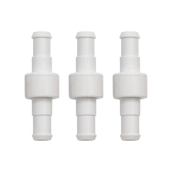 Förbättrad reservdel: svängbar koppling med kullager D20 för poolstädartub (3-pack)