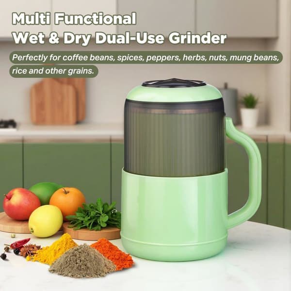 Multifunktionel elektrisk kværn - GRANDSALEY - 800 ml - 150 W - 10 rustfrie blade - Dobbeltvæg lydisoleret