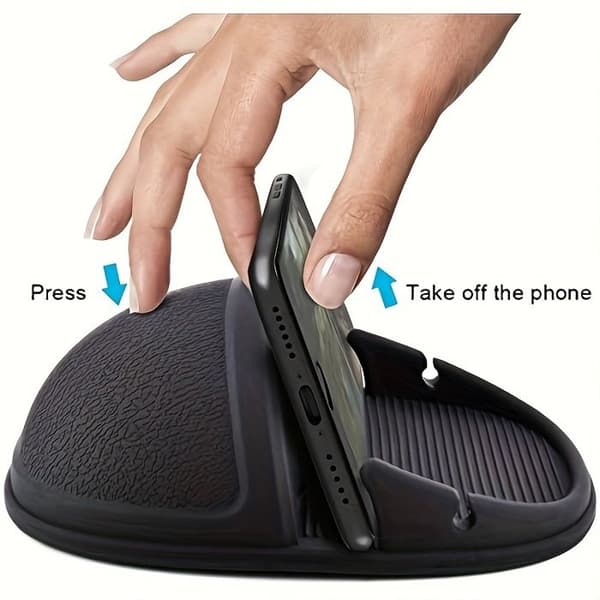 Universal telefonholder til bil, skridsikker, dashboard opbevaring