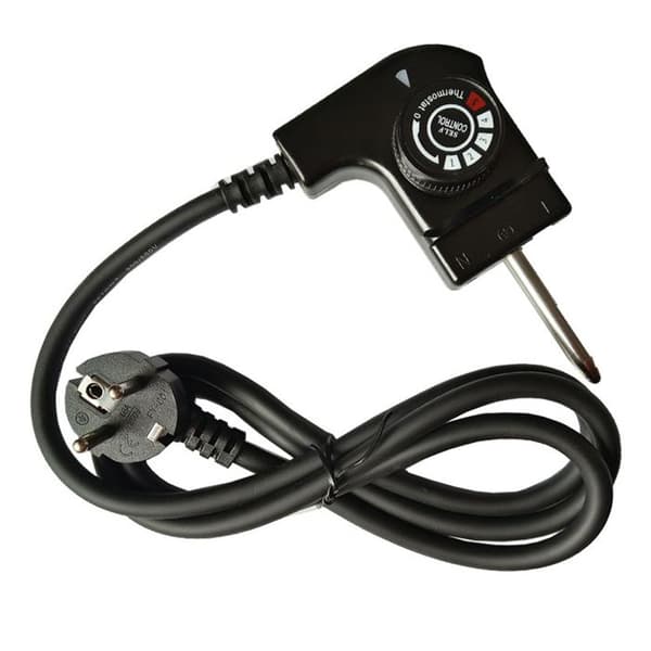 Termostatkabel til plancha - ANDERLEDES - Princess - 2000W - 5 niveauer 0-280°C - Kabel 1 m