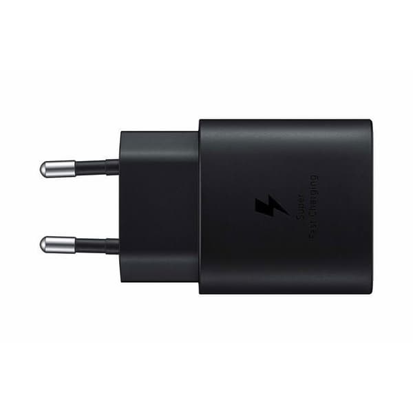 USB-C oplader, ultra-hurtig 25 W vægadapter, USB-C til USB adapter, hurtig oplader