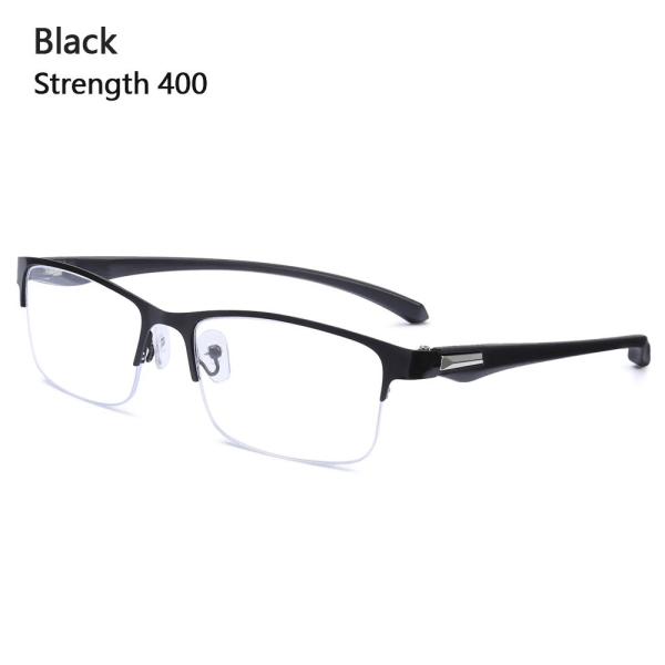 Business Läsglasögon Ultralätt Båge BLACK STRENGTH 400