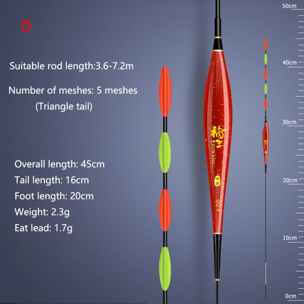 Fiskeflyder Blyfri lodret flyder B B