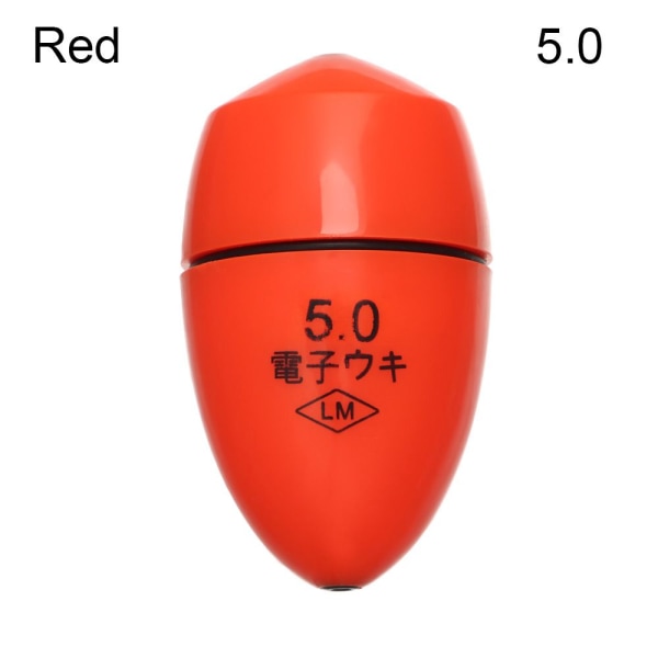 Elektronisk Float Lysende Float RED 5.0