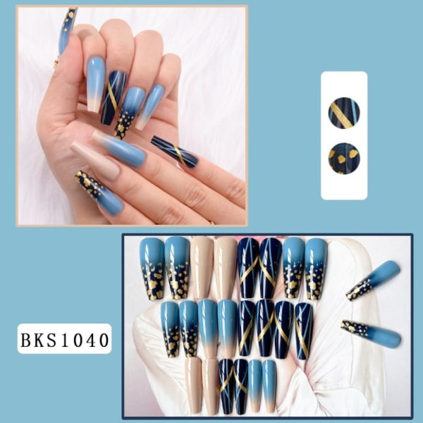 24stk False Nails Long M245 M245