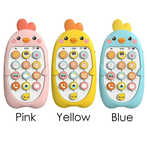 Baby Mobiltelefon Leketelefon ROSA Pink 0885 | Pink | Fyndiq