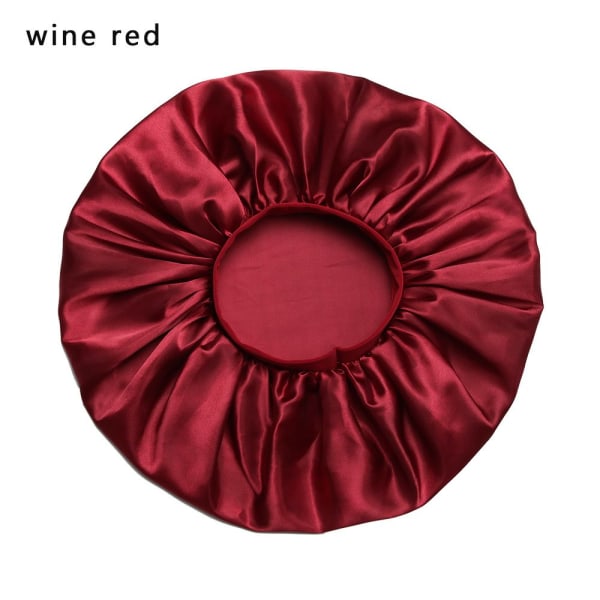 Unisex cap Satin Bonnet WINE RED