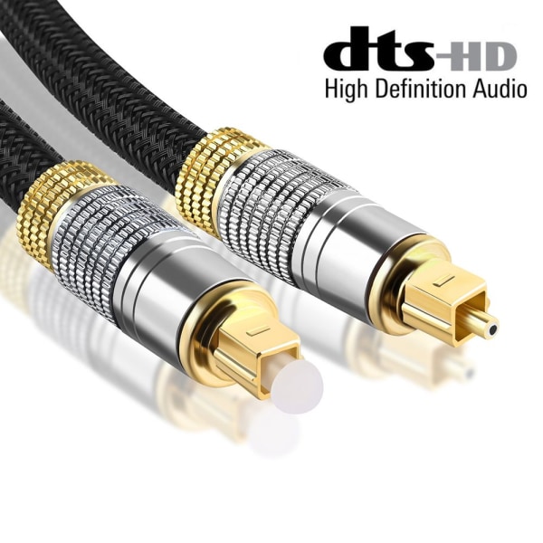 Optisk ljudkabel Koaxial SPDIF-kabel 1M