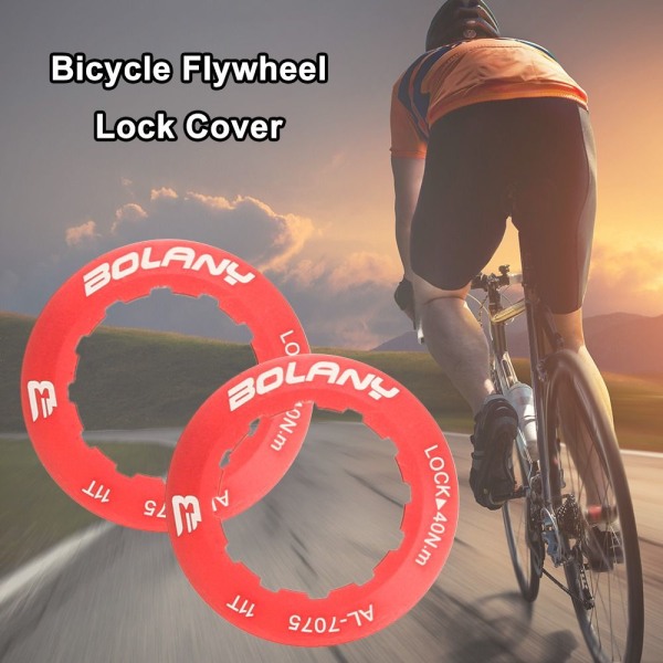 2 Stk Cykel Svinghjul Lås Covers Kassette Låsering MULTICOLOR Multicolor  dcc3 | Multicolor | Fyndiq
