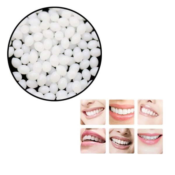 Hampaan vaihtomateriaali Hampaiden täyttö hammasproteesin liima 25G