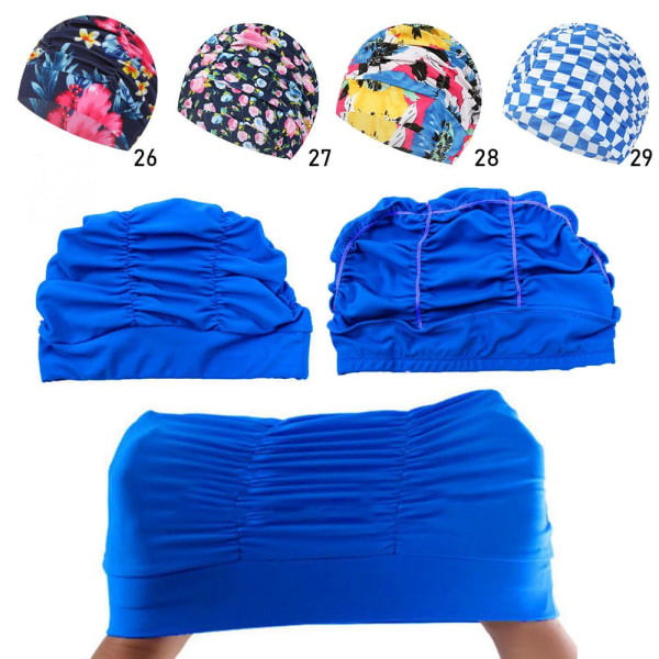 Badehætte Pool Badehatte Elastisk nylon turban 18