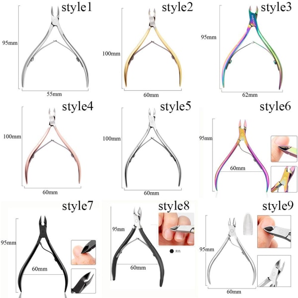 Spikerverktøy Eagle Beak-tang STYLE 6 STYLE 6