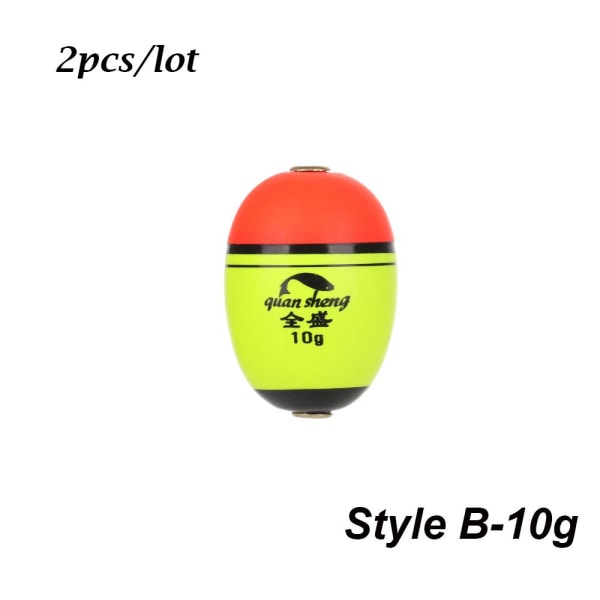 2st/lot Fishing Float Ball Boia Eva Foam STYLE B- 10G