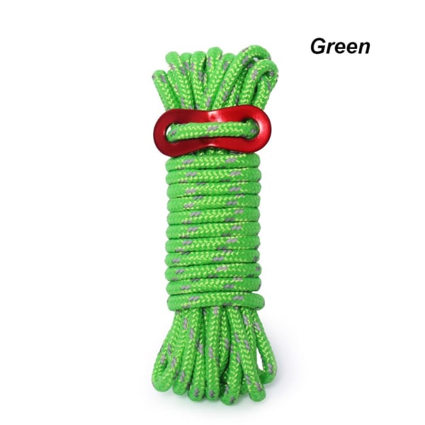 Survival Paracord Safety Ropes GRØN