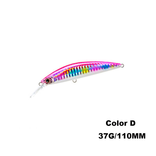 Minnow-syötit Kalastuskoukut VÄRI D -37G/110MM VÄRI D -37G/110MM