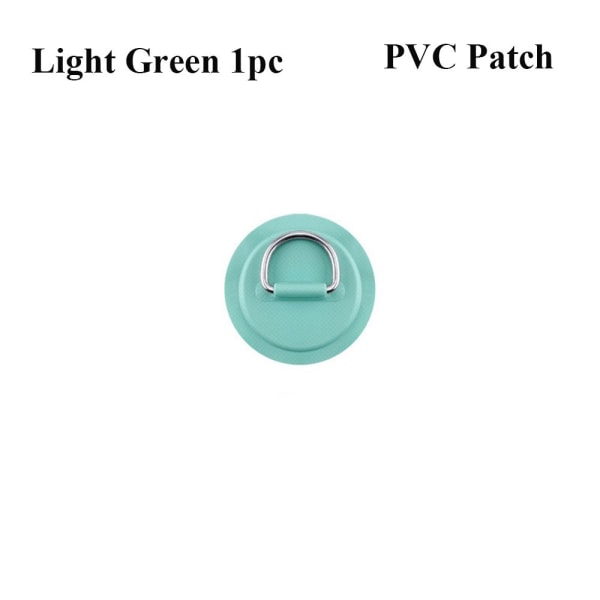 1/4 kpl PVC Patch elastinen benjiköysi VAALEENVIHREÄ 1 PCPVC LAIKU