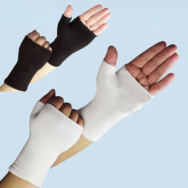Palm Handske Sleeve Håndledsstøtte SORT