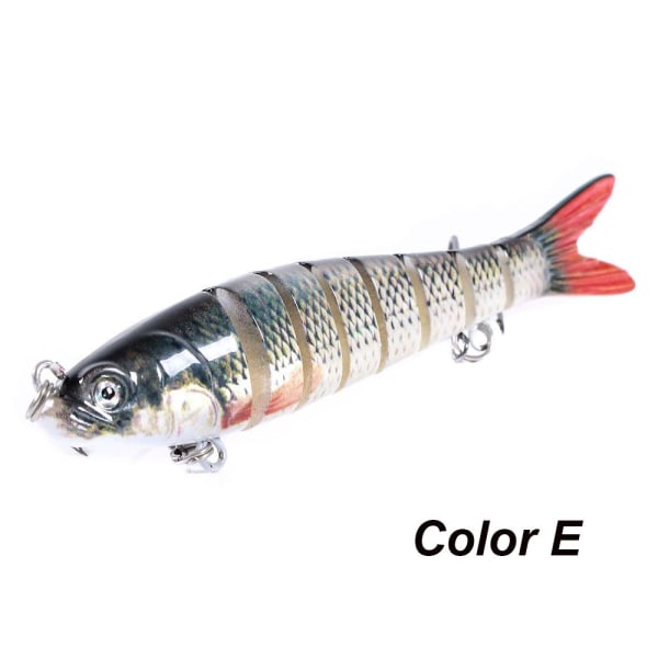 1 kpl kalastusuistin Bionic Bait 7-osainen COLOR E