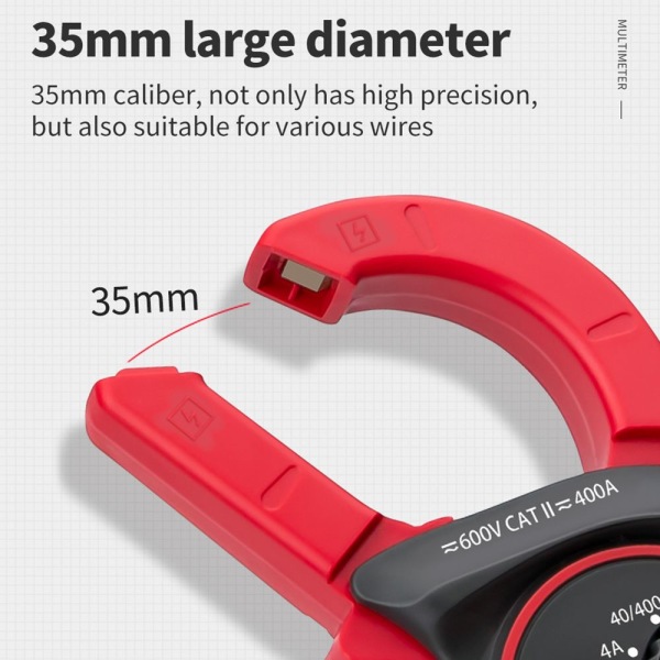 Digital Clamp Meter Smart Multimeter Strøm Voltmeter | Fyndiq