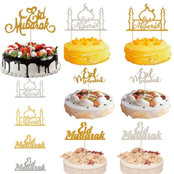 Eid Mubarakin leivontakakunpäälliset G-1PCS