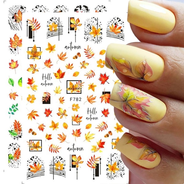 Nagelklistermärken Maple Leaf F782