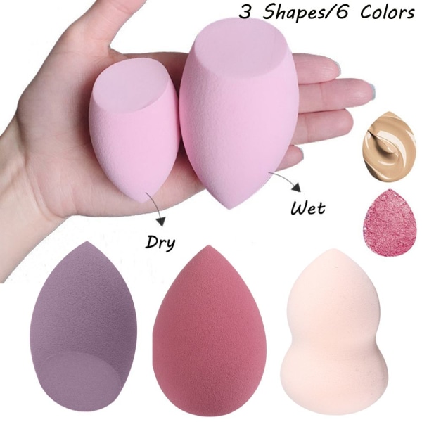 1 Stk Makeup Sponge Kosmetisk Puff TYPE C-MATCHA