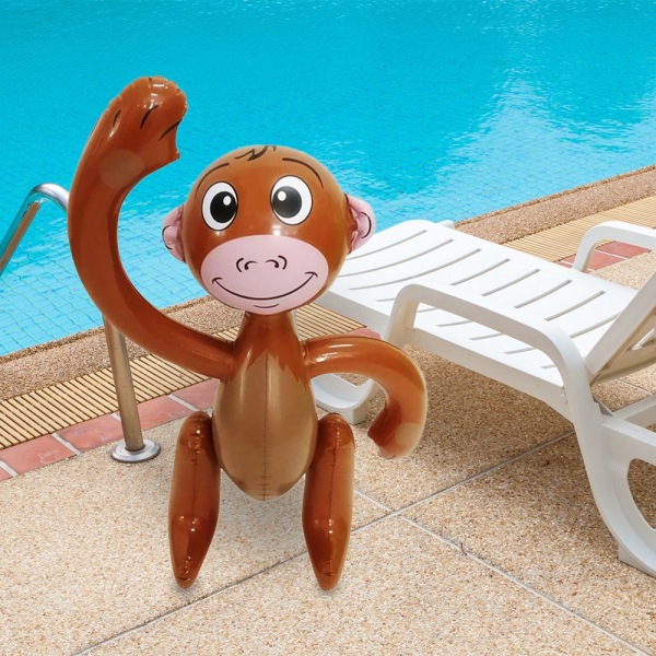 Oppblåsbar Monkey Model Utendørs Innendørs Leker Barneleke e252 | Fyndiq