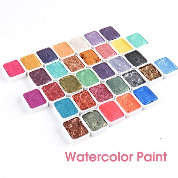 1 Box Nail Solid Watercolor Pigment Glitter 16
