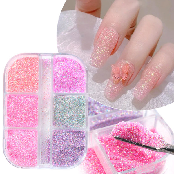 Sugar Nail Powder 6 Grid 03