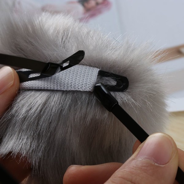 Cat Ears Hårnål Fox Plush Hair Hoop 5