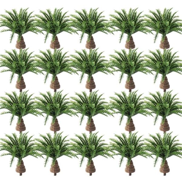 20 kpl Kookospuumalli Mini Cocoa Palm Malli 3CM 3CM