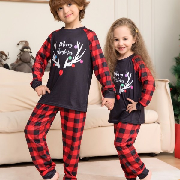 Julepyjamassæt Xmas Family Matchende Pyjamassæt DAD-XL
