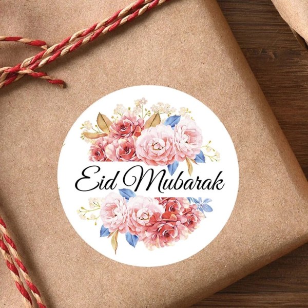 EID Mubarak Sticker Lable Seal Stickers 8 8