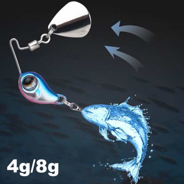 Metall fiskebete VIB Lure FÄRG B - 8G FÄRG B - 8G