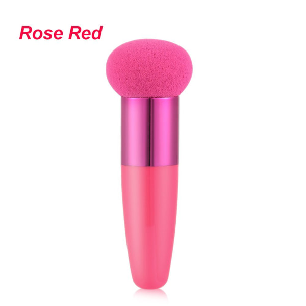 Powder Puff Makeup Brushes Svamp ROSE RED