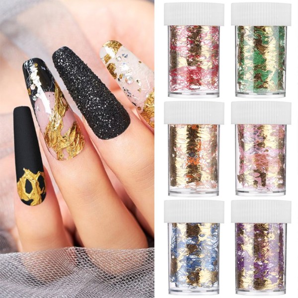 1 stk Nail Sticker 3D Mesh STYLE4 STYLE4