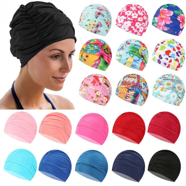 Badehætte Pool Badehatte Elastisk nylon turban 25