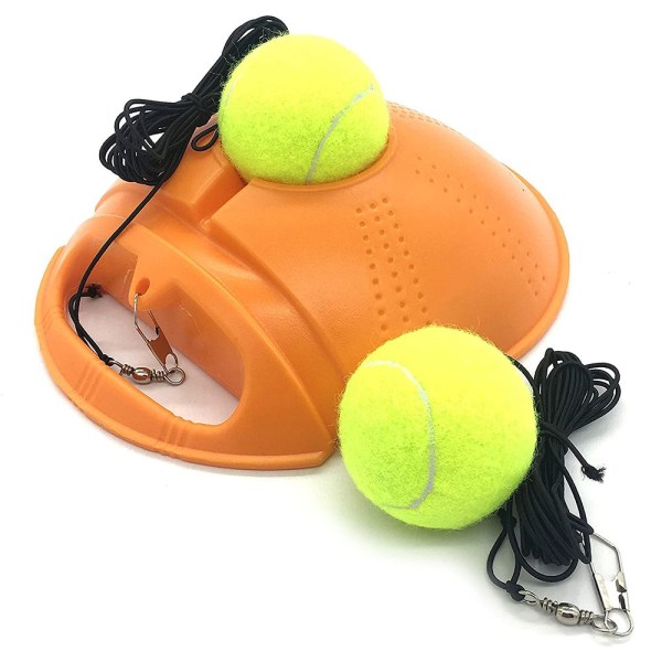 Tennistrænertræningsøvelsesværktøj ORANGE-2BALLS