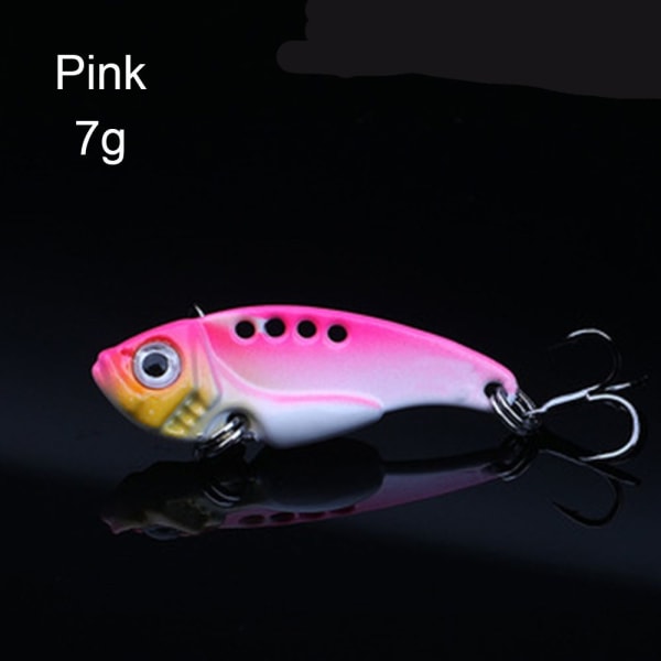 Fishing Metal VIB Lures Jig Metal Slice PINK - 7G PINK - 7G