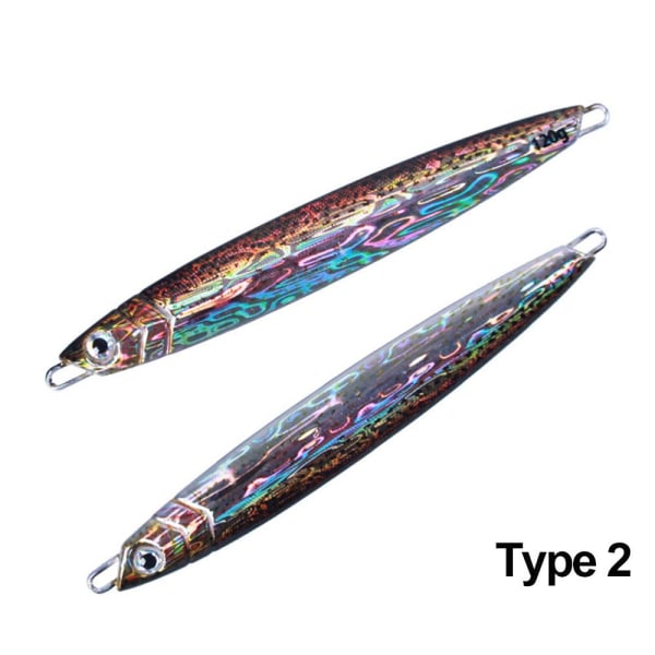 VIB Lures Havsfiske Metall Jig 60GTYPE 2 TYP 2