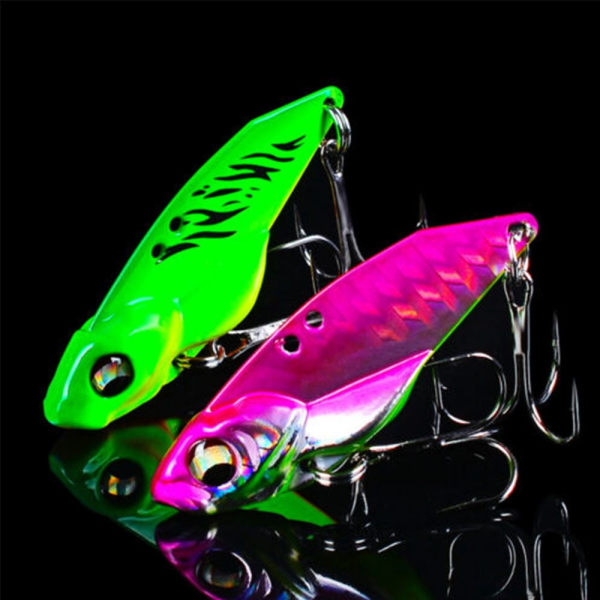 Fiske Metal VIB Lures Jig Metal Skiva Sked Lure FÄRG C - 7G