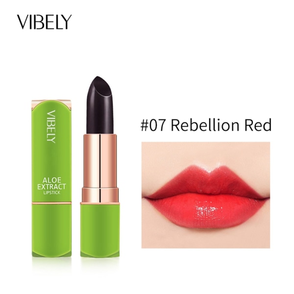 Aloe Vera Jelly Lipbalm Lip Tint Primer 07-REBELLION RED
